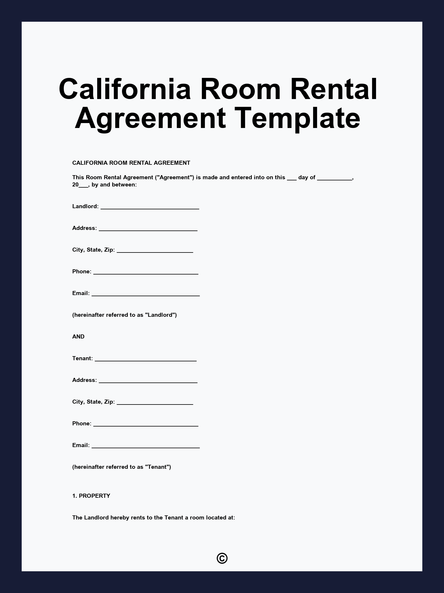 california-room-rental-agreement-template for Free Printable Basic Rental Agreement California California Room Rental Agreement Template for Free Printable Basic Rental Agreement California